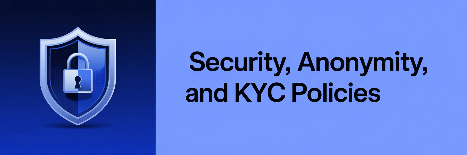 Security, Anonymity, and KYC Policies